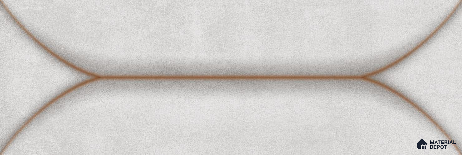 Subway Wall Tile TL 06429 I Mariner Frost Spark 12 x 4 inch Ceramic Glossy Finish - 8 mm  | Suitable for Accent / Feature Walls, Bathroom, Kitchen Wall & Backsplashes